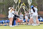WLax vs RWU  Wheaton College Women’s Lacrosse vs Roger Williams University. - Photo By: KEITH NORDSTROM : Wheaton, Lacrosse, LAX